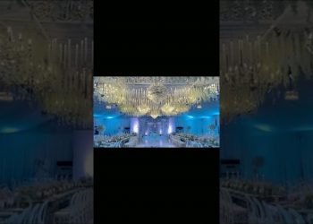 Wedding Decor Event Inspirational Ideas Luxury Wedding with Mirror Reflecting lights Bruno Mars