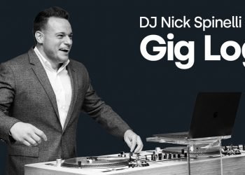 Nick Spinelli DJs a marriage | Gig Log