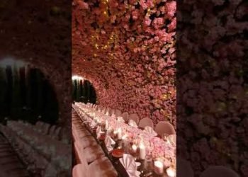 Dreamiest Tablescape ???? #shorts #LebaneseWeddings