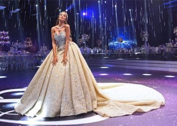 Beautiful lebanese bride wearing an INCREDIBLE zuhair murad gown!