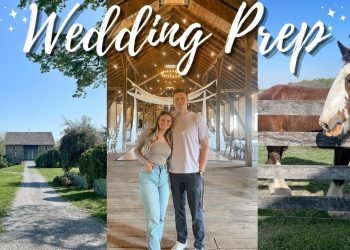 WEDDING PREP VLOG: final walk through at our wedding venue!! day in my life :)