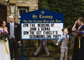 John & Gemma’s glorious, laugh-out-loud Sussex wedding with York Place Studios