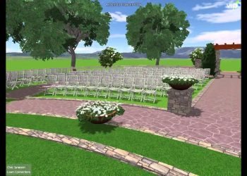 Wedding Venue Landscape Design – Weatherford, TX
