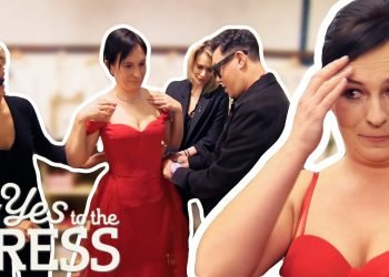 Gok Designs RED Wedding Dress On The SPOT! | Say Yes To The Dress: Poland