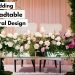 Wedding Head Table Floral Design #floraldesign #flowerdesign #centerpiece