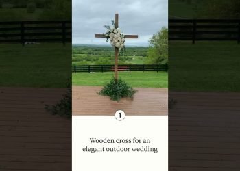 5 wedding arch ideas in your outdoor wedding!