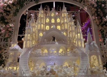 Transforming The Bride’s Backyard Into A Pink Fairytale !