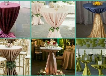 Outstanding wedding Reception cocktail table decore ideas