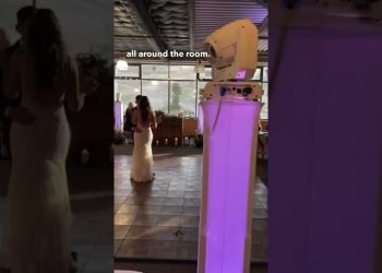 Wedding DJ Setup at McCoy Station, Mammoth Mountain | Mammoth Lakes, California #shorts