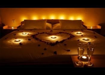 15 Romantic Wedding Room Decoration With Candles Lights and Flowers Ideas 2017