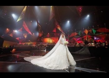 Probably the most spectacular wedding of 2018 !