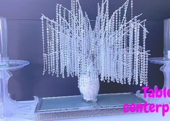 GLAMOROUS LIVING ROOM TABLE CENTERPIECE DESIGN | WEDDING TABLE DECOR | ROOM DECOR IDEAS.