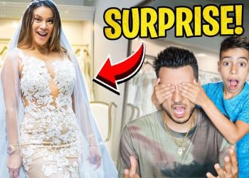 REVEALING Andrea's WEDDING DRESS! (BreathTaking) | The Royalty Family