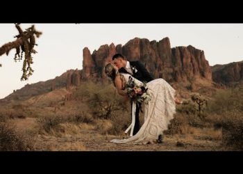 Arizona Desert Intimate Wedding || Lost Dutchman State Park Wedding || Superstition Mountains