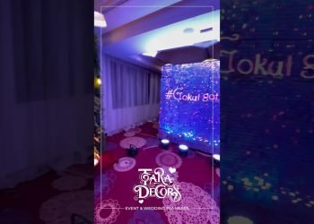 Fabulous reception decoration | wedding decoration | Tara decors