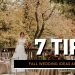 7 Suggestions Fall Wedding Ideas and Decorations | October Wedding Ideas ????????