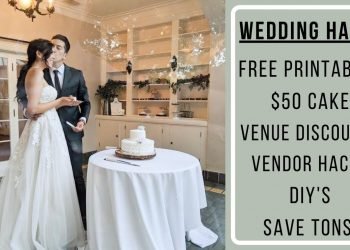 how i planned my budget wedding in 3 months (free planning printables)