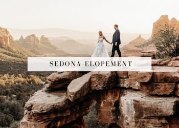 SEDONA ELOPEMENT AT MERRY GO ROUND ROCK | INTIMATE WEDDING
