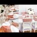 HOW TO CREATE A ROSE GOLD GLAM WEDDING THEME TABLE DECOR. SETUP WITH ME. EVENT DECORATIONS IDEAS