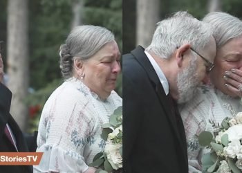 Grandparents Have Heartbreaking Response to Bride's Wedding Dress