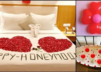 The best way to decorate your room for honeymoon | wedding room decoration | towel art decoration