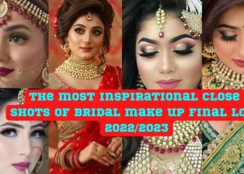 Probably the most inspirational close shot of bridal make up final look|bridal makeup#wedding day makeup