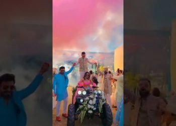 Unique Entry In Haldi | Atv Bike Entry In Wedding | Wedding Ideas | Wedding Kalakar #atvbike #haldi