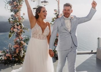 Real Stella York Bride Theresa + Christof – Pretty Completely satisfied Love – Wedding Blog