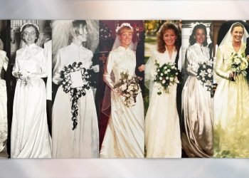 Bride Wears Wedding Dress Passed Down for 7 A long time