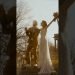 Golden hour Intimate wedding at Chateau Bouffemont #shorts