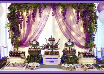 Create a Dessert Bar | Sweet 16 Birthday Wedding Dessert Table Ideas