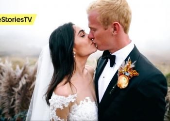STUNNING Couple's BEAUTIFUL Wedding Video #shorts