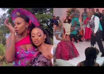Inside DJ Zinhle's brother Zenzele's Beautiful Wedding(DJ Zinhle gets emotional)