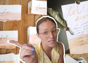 DIY Wedding Decor! Seating Chart, Shoe Clips, Placecards & More