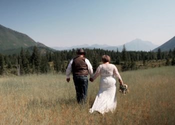 Whitefish Intimate Wedding | Stacey + Kris