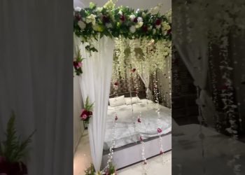 wedding bedroom decor #decor #decoration #decoração #room #bedroom #wedding #bridal #honeymoon #top