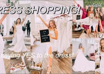 WEDDING DRESS SHOPPING! – saying yes to the dress!! *everyone cried*