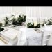 WHITE, GOLD & GREENERY WEDDING THEME IDEAS/ TABLESCAPE DECOR. SETUP WITH ME