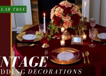 Vintage Wedding Ideas | Fall Wedding Decorations Ideas | Dollar Tree DIY Wedding Decorations