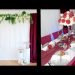 ELEGANT BURGUNDY WEDDING THEME BACKDROP AND TABLESCAPE DECOR IDEAS. SETUP WITH ME