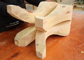 Amazing Creative Woodworking Design Ideas // Construct A Dining Table From Inspiring Curves