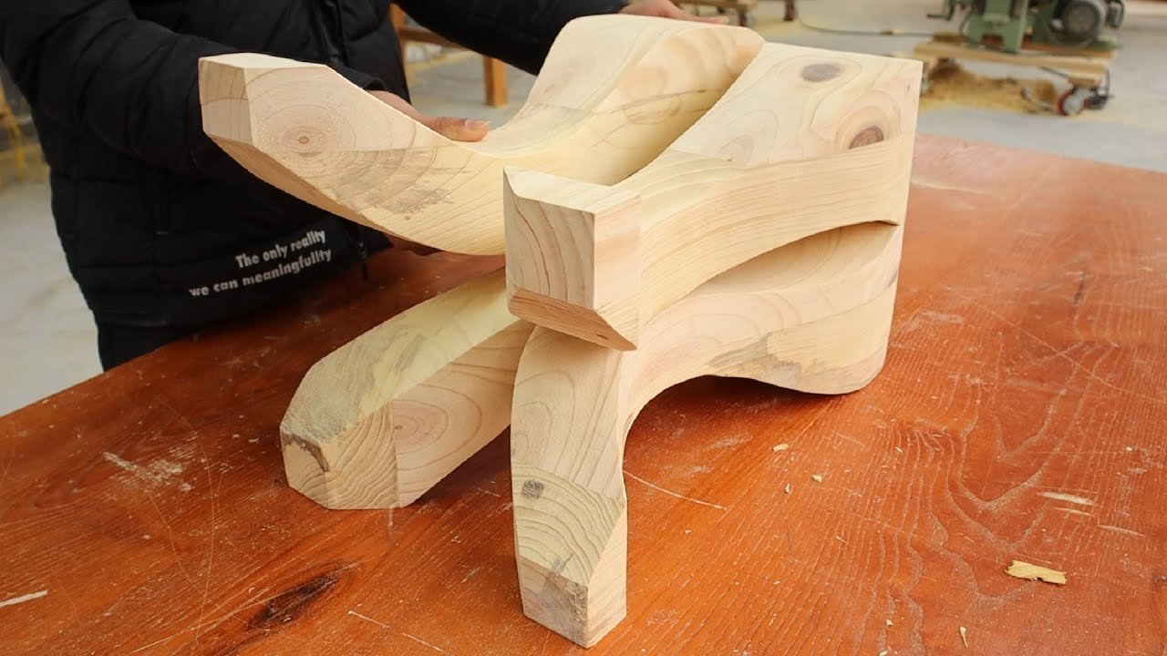 Amazing Creative Woodworking Design Ideas // Construct A Dining Table ...