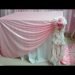 3 other DIY idea of decorating wedding table with table cloth and flowers