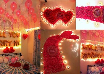 Best Marriage Proposal Ever, Romantic Room Decoration for Wedding Proposal, Balloon Surprise Decor