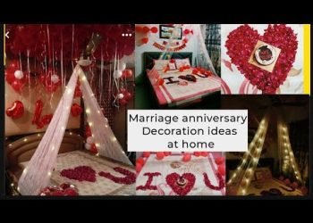 marriage anniversary decoration ideas at home| weding decoration ideas|room decoration ideas