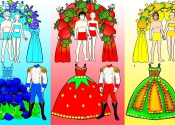 Which Is The Pretty Fruit Wedding Costumes? – Wedding Dress Makeover – Dolls Beauty Story & Crafts