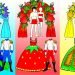 Which Is The Pretty Fruit Wedding Costumes? – Wedding Dress Makeover – Dolls Beauty Story & Crafts