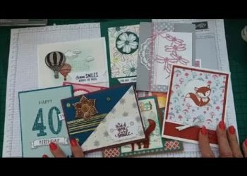Showcase video inspirational ideas and fbook rak card group Stampin up Stamps.