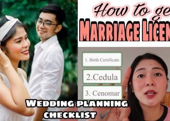 WEDDING PLANNING CHECKLIST + PAANO KUMUHA NG MARRIAGE LICENSE l Alyza Montero