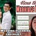 WEDDING PLANNING CHECKLIST + PAANO KUMUHA NG MARRIAGE LICENSE l Alyza Montero